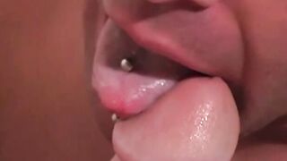 Twink sucked off before anal finger and cock insertion