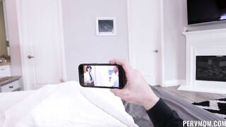 Stepmom are you sure creampie will make you warm