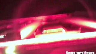 POV Real Red Light District Blonde Girl