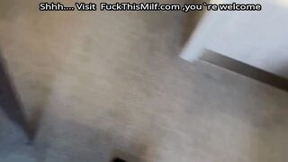 Stepmom shares the bed and her ass with a stepson