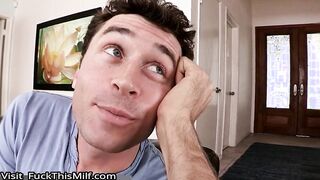 Mommy Got Boobs - While Step Sons Away Step Mom Will Play s