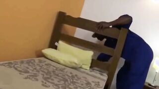 Loira rabuda gostosa do rabão fudendo com o negão dotado