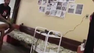 Morena gostosa do rabão fudendo com o dotado