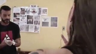 Morena gostosa do rabão fudendo com o dotado