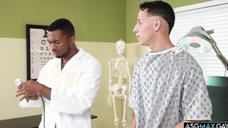 Black doctor examines my prostate!