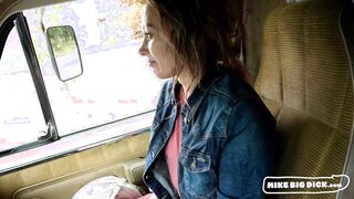 MikeBigDick (pt.1) – Girl Saved From Rain But Mike's Schlong Had More Plans