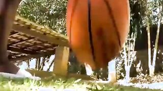 Morena gostosa do rabão fudendo com o negão dotado