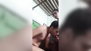 Brown Whore Pari From Mumbai Fucks