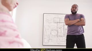 Black guy ass gaping petite blonde teen