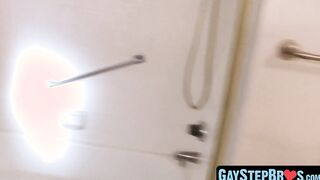 Shaggy man annihilates his stepbrothers tight butt opening cruelly