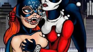 Cartoon lesbian teens seduction
