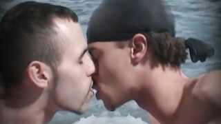 Teenage homo wanks off while dreaming of riding cock
