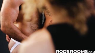 Fierce Dakota Payne tongue fucks with bearded Beau Butler