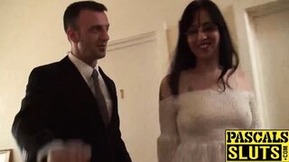 Hot raven haired babe Honesty Calliaro gets spanked hard