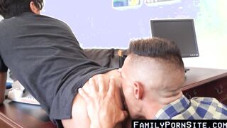 While being driven by stepfather Jax Thirio stepson Gabe Bradshaw groans