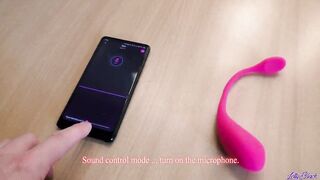 Sound controlled toy into outside place - Unusual test of