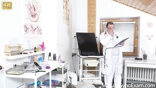 Nice soak old cunt examined by horny doctor