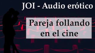 Spanish JOI .Escondidos En El Cine.