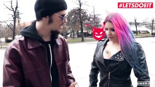 LETSDOEIT - Swiss chick Aviva Rocks Takes It Rough On