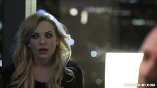 Blonde groupie ex-wife fucks a huge penis