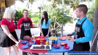 Sabrina Snow and Sofie Reyez want some meat inside their