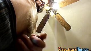 Three young straighties are masturbating and recording