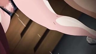 Lovely busty girl hardcore sex