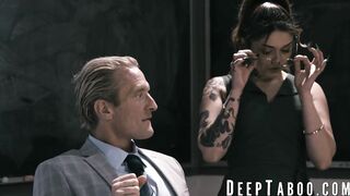 Tattooed Latina Vanessa Vega pussy licked before riding cock