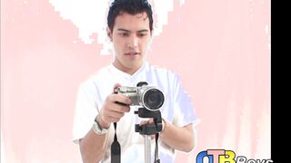 Slurping on an asshole before anal sex for Latino twinks