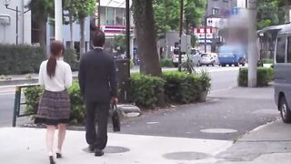 A married saleswoman is targeted by her husband's boyfriend and wants to have sex wit