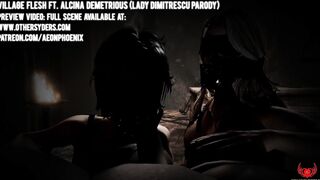 Preview Lady Dimitrescu Parody: Village Flesh