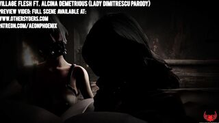 Preview Lady Dimitrescu Parody: Village Flesh