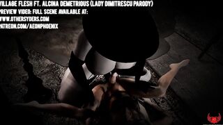 Preview Lady Dimitrescu Parody: Village Flesh