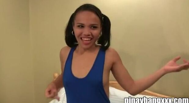 Pinay Whore Andrea From Quezon City Screws Big Dick