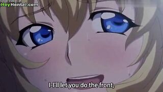 Busty girl in uniform gets amazing creampie