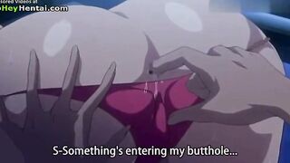 Busty girl in uniform gets amazing creampie