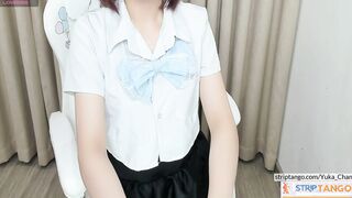 Shy Japanese on striptango com chat