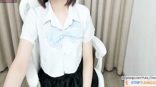 Shy Japanese on striptango com chat