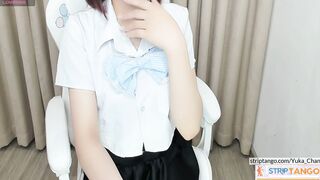 Shy Japanese on striptango com chat