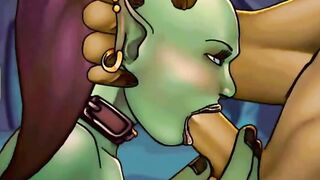 Famous toons cock sucking
