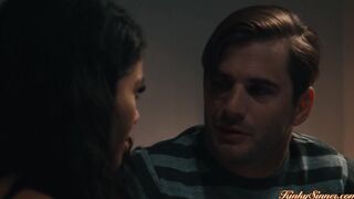 Brunette latina seducing then fucking her ex boyfriend