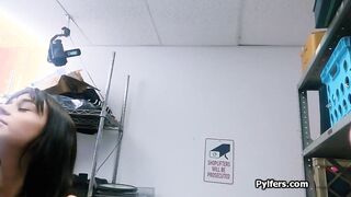 Hammering perfume stealing Latina hottie