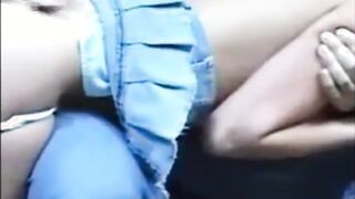 Relentless whipping Peggy's pussy and tits