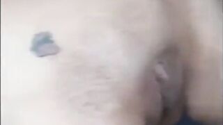 Relentless whipping Peggy's pussy and tits