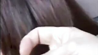 Relentless whipping Peggy's pussy and tits