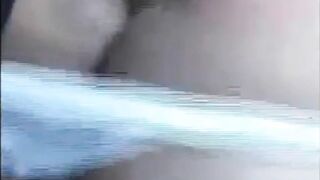 Relentless whipping Peggy's pussy and tits