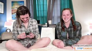 chating in striptango the two lesbian