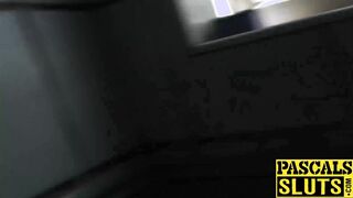 Dirty slut Liz punished and drilled hard by Pascals hard cock