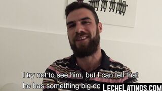 Twinks enjoy having their beardsporting partner penetrate them raw