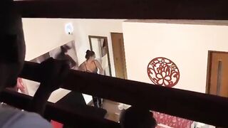 Morena gostosa do rabão fudendo com o negão dotado